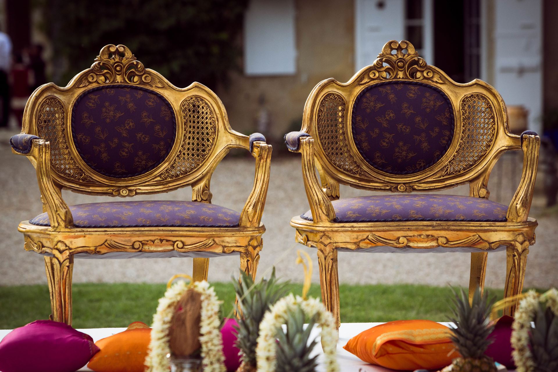 Mandap Chairs Marry Me In France